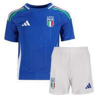 Camiseta Italia Primera Equipación Replica Eurocopa 2024 para niños mangas cortas (+ Pantalones cortos)